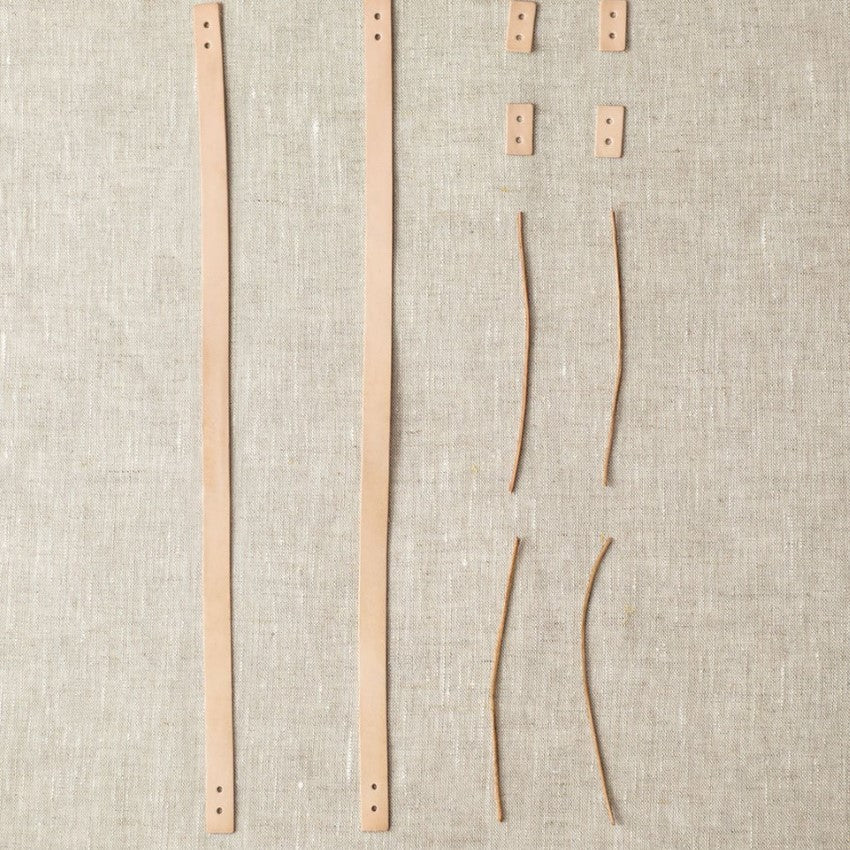 Leather Handle Kit - Læder håndtag til tasker