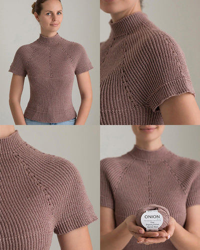 Digital opskrift til Ribbed top