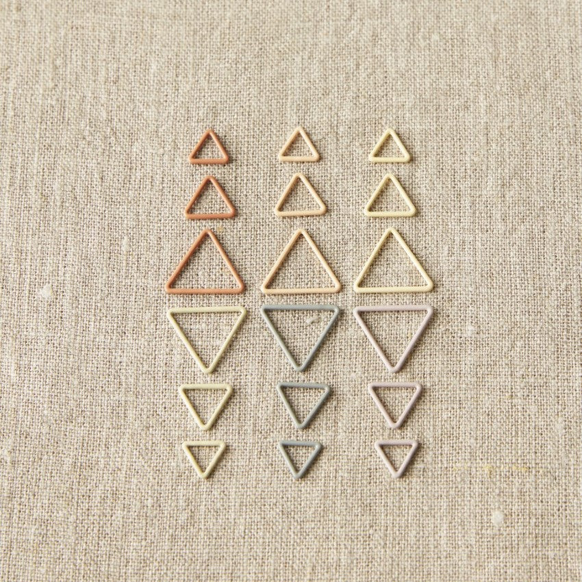 Cocoknits Triangle Stitchmarkers - Trekantede maskemarkører