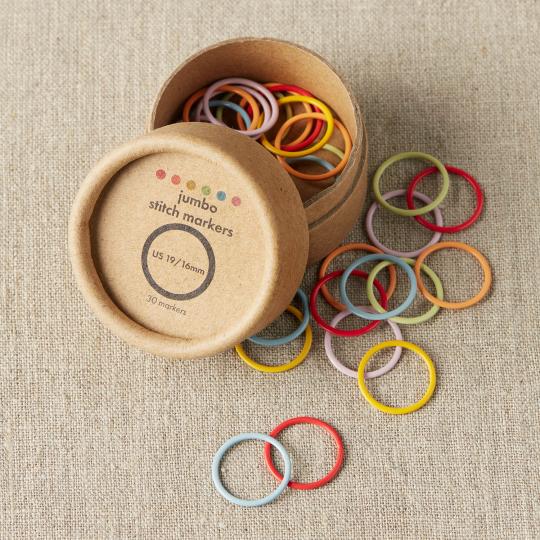 CocoKnits Colorful Ring Stitch Makers - runde strikkemarkøer