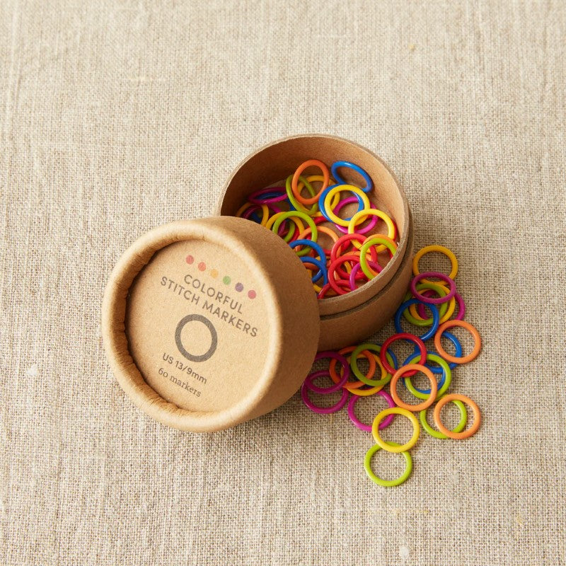 CocoKnits Colorful Ring Stitch Makers - runde strikkemarkøer