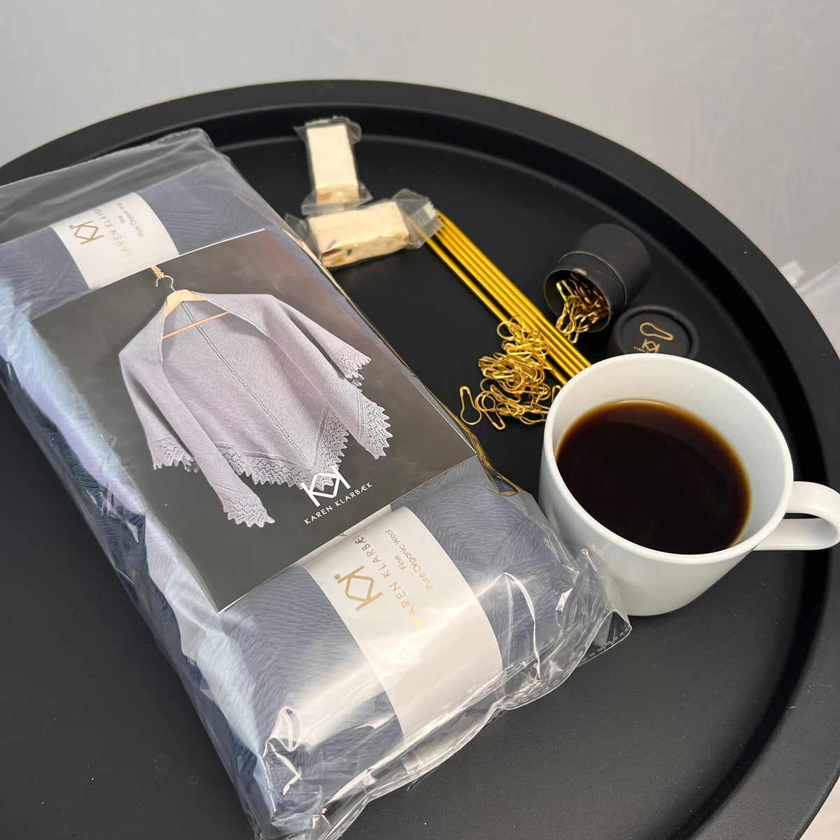 Sjalskit – 2 opskrifter i Karen Klarbæk Fine Pure Organic Wool