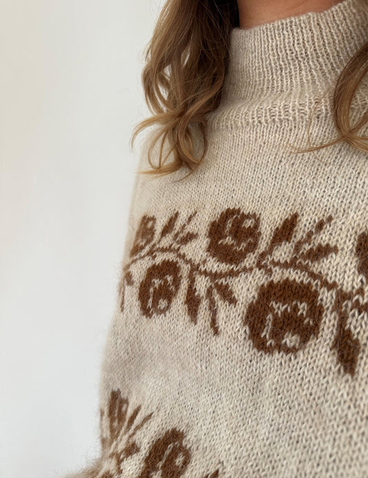 Garnkit til Rosie Sweater - SOFT Organic Wool + Nettles